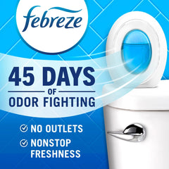 Febreze Bathroom Air Freshener, Odor-Fighting, Lilac, 2ct