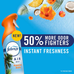 Febreze Air Mist Air Freshener Spray, Pet Odor Fighter, 8.1oz