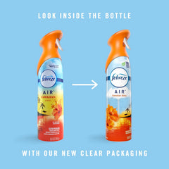 Febreze Air Freshener Spray, Linen & Sky and Hawaiian Aloha, 4 ct