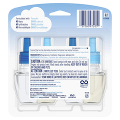Febreze Plug in Air Fresheners, Heavy Duty Crisp Clean, Odor Eliminator for Strong Odors, Scented Oil Refill (2 Count)