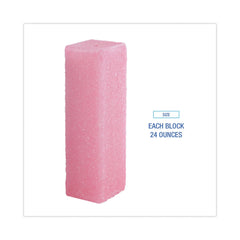 Boardwalk Deodorizing Para Wall Blocks, 24 oz, Pink, Cherry, 6/Box