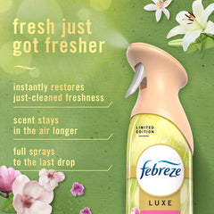 Febreze Air Mist Freshener Spray Morning Spring Showers 8.1oz