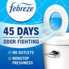 Febreze Bathroom Air Freshener, Small Spaces Odor-Fighting, Gain Original, 3 Count