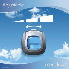 Febreze Car Vent Clip Air Freshener, Midnight Storm 1 Ea (Pack of 3)