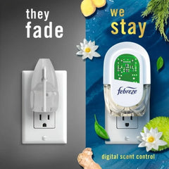 Febreze Origins Fade Defy PLUG Air Freshener & Odor Fighter Ocean Dual Oil Refills - 0.87 oz - 2 pk