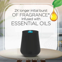 Air Wick Essential Mist Scented Oil Air Freshener Diffuser Refills, Black Lotus and Violet, 3 Count