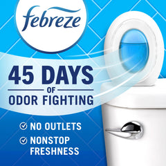Febreze Bathroom Air Freshener, Small Spaces Odor-Fighting, Georgia Peach Orchard, 2 Count