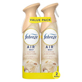 (6 pack) Febreze Air Freshener Spray, Odor-Fighting Room Spray, Soothe & Restore, 8.8oz, 2 Count