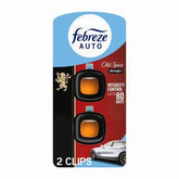 (2 pack ) Febreze AUTO Car Air Freshener, Odor-Fighting Car Vent Clip, Old Spice Swagger, 2 Count