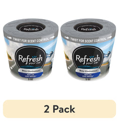 Refresh Your Car! Gel Can Air Freshener (New Car/Cool Breeze Scent, 5 oz)