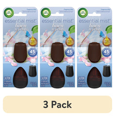 Air Wick Essential Mist Scented Oil Air Freshener Diffuser Refill, Linen and Petals, 1 Count