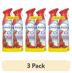 Febreze Air Freshener Spray, Odor-Fighting Room Spray, Berry & Bramble, 8.8oz, 2 Count