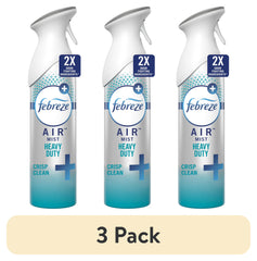 Febreze Air Freshener Spray, Odor-Fighting Room Spray, Heavy Duty Crisp Clean, 8.8oz