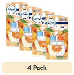 Febreze Plug In Air Freshener, Odor-Fighting Scented Oil Refill, Georgia Peach Orchard, 1 Refill