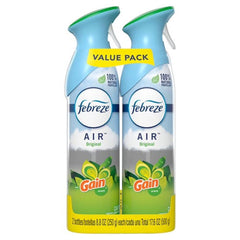 Air, Gain Original, 8.8 Oz Aerosol Spray, 2/pack | Bundle of 5 Packs
