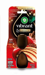 Air Wick Essential Mist Vibrant Scented Oil Air Freshener Diffuser Refill, Warm Apple and Cinnamon, 1 Count
