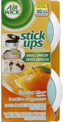 Air Wick Stick Ups Air Freshener, Sparkling Citrus, 2.1 oz, 2 pack