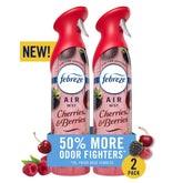 Febreze Air Mist Jasmine & Honeysuckle Air Freshener Spray, 8.1oz, 2 Count