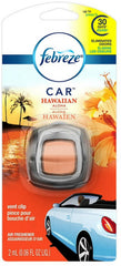 Febreze Car Vent Clip Air Freshener, Hawaiian Aloha 1 ea (Pack of 4)