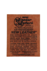 Wonder Wafers Air Fresheners Individually Wrapped, New Leather Fragrance
