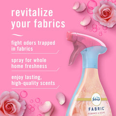 Febreze Odor-Fighting Fabric Refresher, Romance & Desire, 23.6oz - 4 Pack