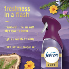 Febreze Air Freshener Spray, Odor-Fighting Room Spray, Mountain Scent, 8.8oz, 3 Count