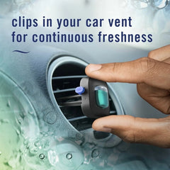 Febreze Car Air Freshener, Odor-Fighting Car Vent Clip, Unstopables Fresh, 2 Count ( 2 Pack )