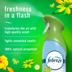 Febreze Air Mist Air Freshener Spray, Odor-Fighting Room Spray, Air Fresheners For Home And Bathroom And Kitchen, Aerosol Can, Gain Original Scent, 8.8Oz, 6 Count Packaging May Vary
