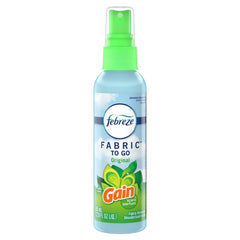 Febreze To Go Fabric Odor-Eliminating Refresher with Gain Original Scent, 2.8 Fl Oz, 3 Pack