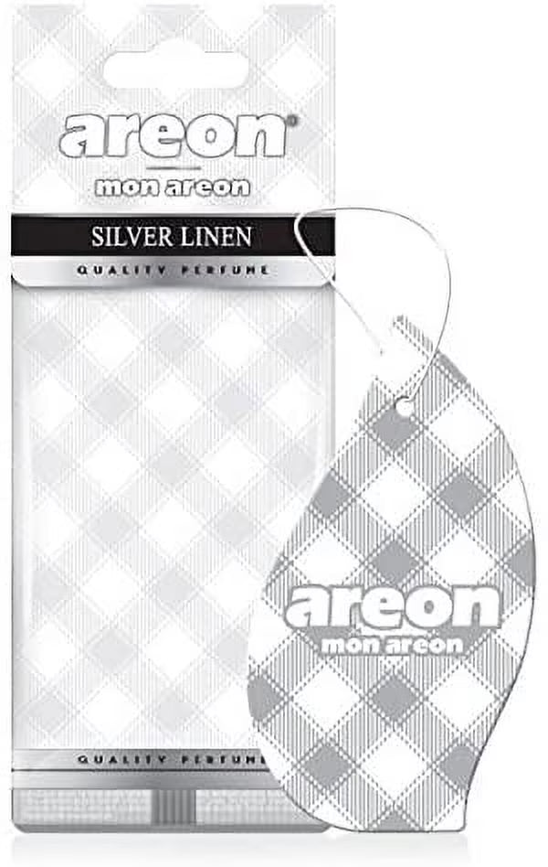 AREON MON MA49 Long Lasting Paper Hanging Ornaments for Car or Home Hanging Best Car Air Freshener Lavender Scent, 12 Pack