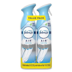 Air, Linen And Sky, 8.8 Oz Aerosol Spray, 2/pack, 6 Pack/carton | Bundle of 5 Cartons