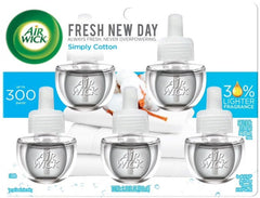 Air Wick Plug-In Scented Oil Air Freshener Warmer Refills, Lavender and Chamomile, 5 Count