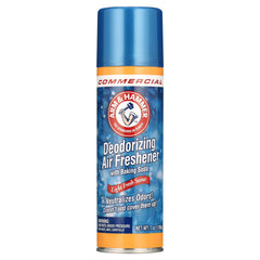 Baking Soda Air Freshener, Light Fresh Scent, 7 Oz Aerosol Spray | Bundle of 5
