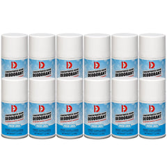 Metered Concentrated Room Deodorant, Fresh Linen Scent, 7 Oz Aerosol Spray, 12/box | Bundle of 2