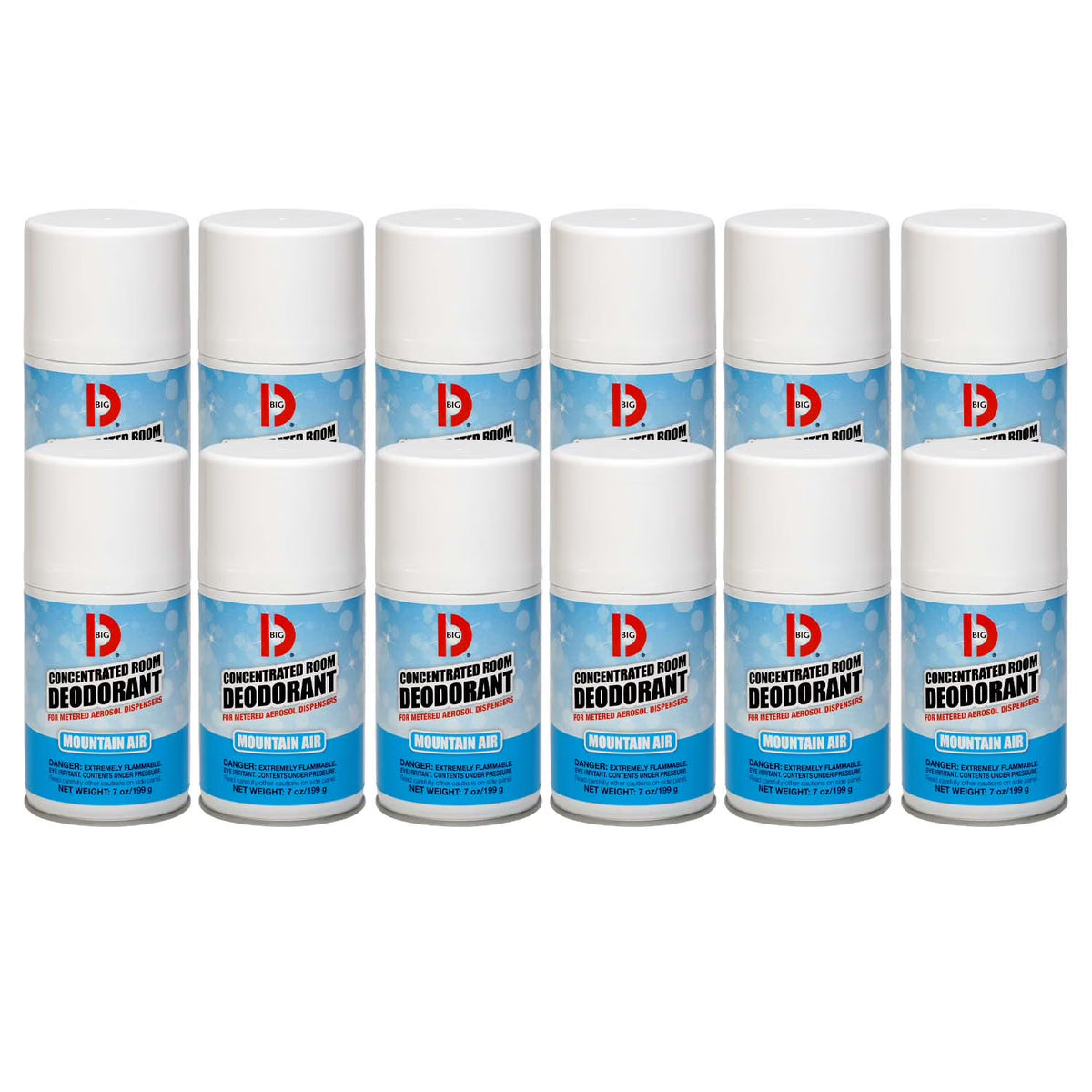 Big D Mountain Air Fragrance Concentrated Room Deodorizer (12 Pack)
