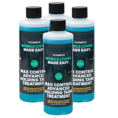 Dometic Max Control Holding Tank Deodorant - Four (4) Pack of 8oz Bottles | Bundle of 2
