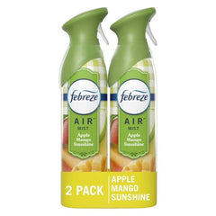 Febreze Air Freshener Spray, Odor-Fighting Room Spray, Apple Mango Sunshine, 8.8oz, 4 Count