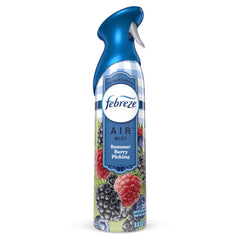 Febreze Air Freshener Spray, Odor-Fighting Room Spray, Summer Berry Picking, 8.8oz
