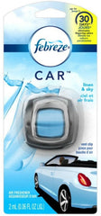 Febreze Car Vent Clip Air Freshener, Linen & Sky 1 ea (Pack of 6)