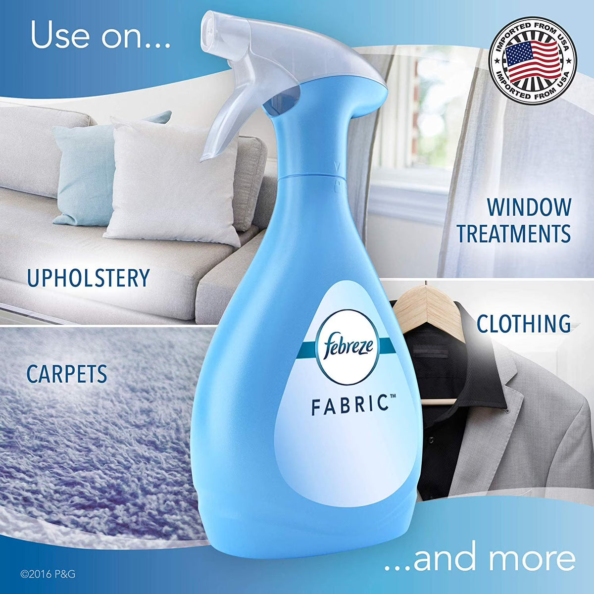 Febreze Extra Strength Odor-Fighting Fabric Refresher 16.9 fl oz