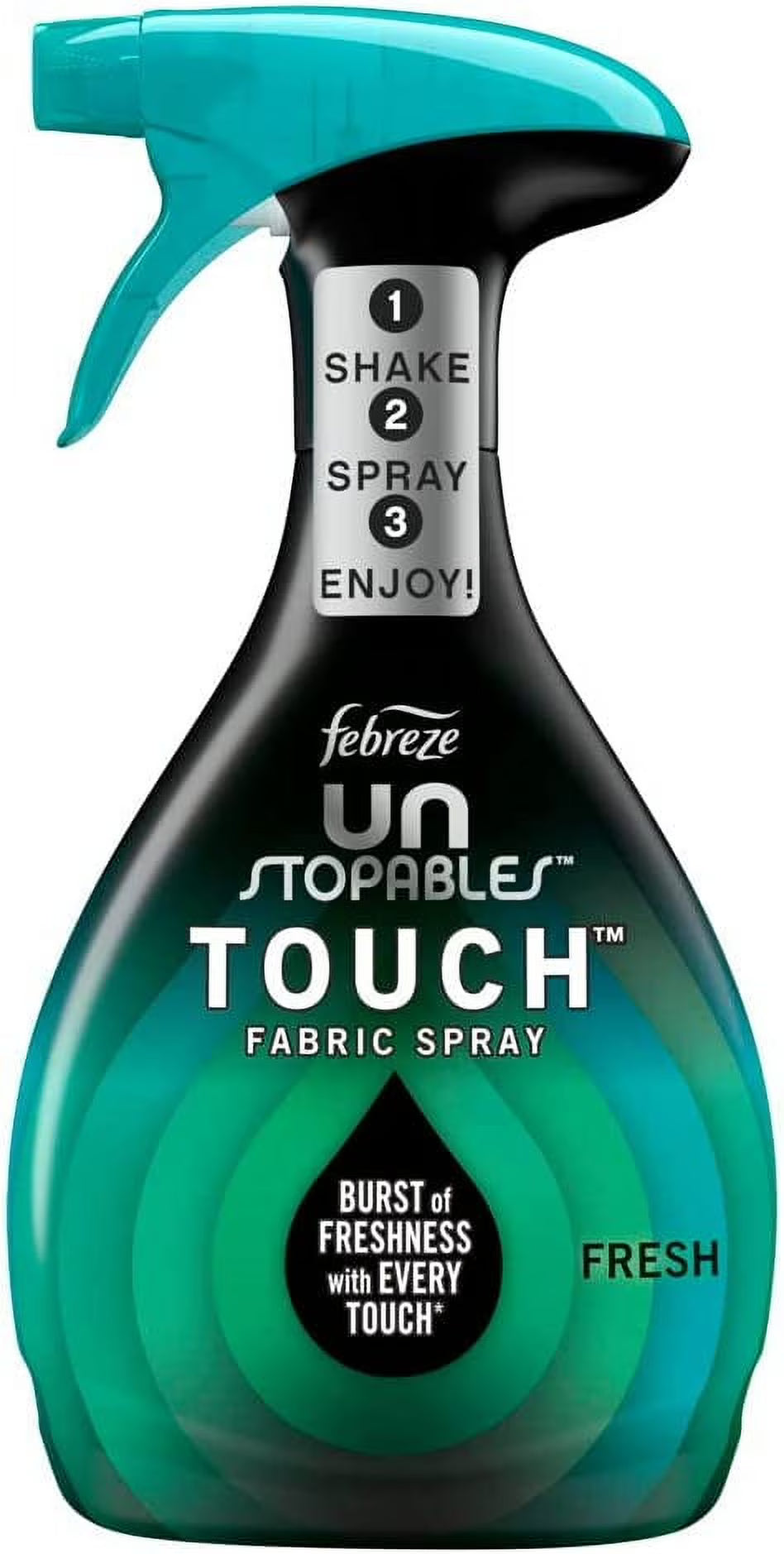 Febreze Unstopables Touch Fabric Spray and Odor Eliminator, Fresh, 27 oz
