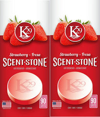 K29 Strawberry Stone Air Freshener, Environmentally Safe and Long-lasting Fragrance, 2 Packs