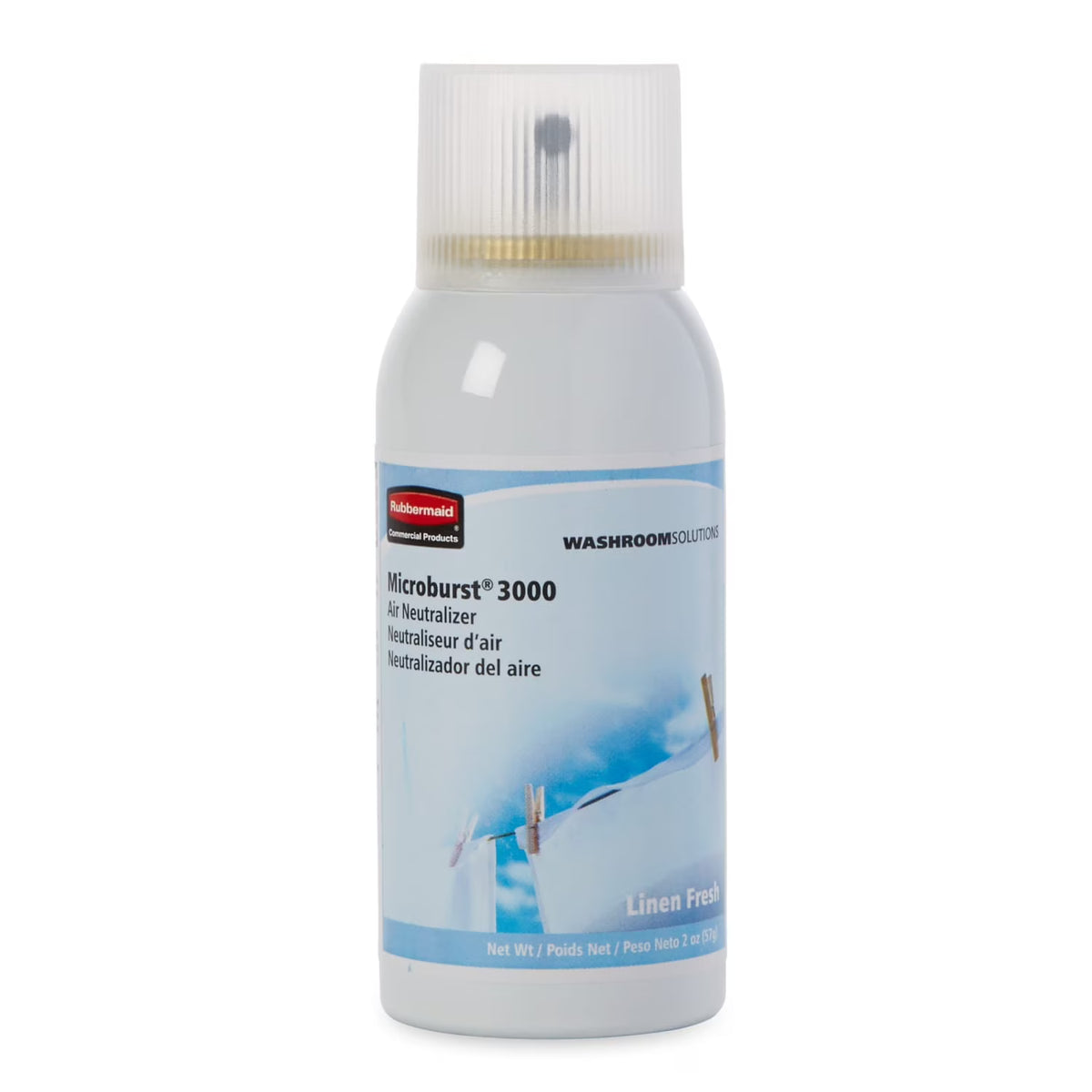 Rubbermaid Commercial Products Microburst 3000 Refill, Linen Fresh