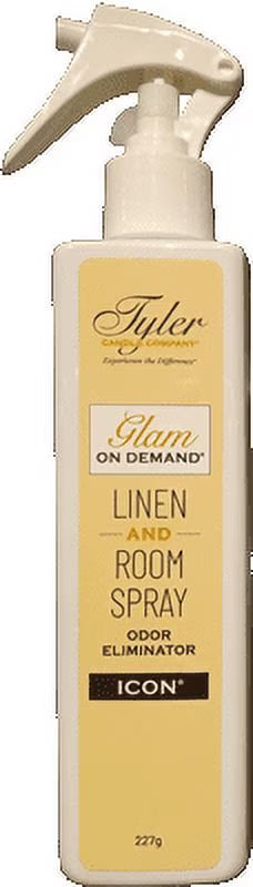 Tyler Candle Company Icon Linen and Room Spray – Luxury Scented Spray for Home and Fabrics – 8 oz (227g)